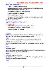 Chuyên đề 11 môn toán 7: Định lí và chứng minh định lí