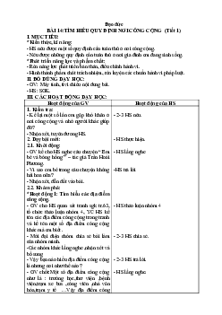 Giáo án Đạo đức 2 sách Kết nối tri thức với cuộc sống (Cả năm) | Tuần 14