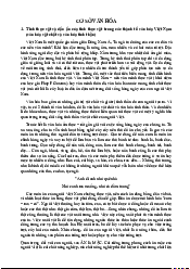Ôn tập cuối kì môn Cơ sở văn hóa Việt Nam | Trường Đại học Văn hóa Hà Nội