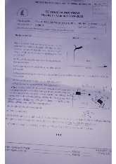 Đề thi giữa HKI học phần Vật lý đại cương 1 (Cơ và Nhiệt) năm 2024 - 2025 | Trường Đại học Khoa học tự nhiên, Đại học Quốc gia Thành phố Hồ Chí Minh