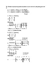 Xét tính độc lập và phụ thuộc tuyến tính của vectơ trong R^3 và R^4 Môn Toán kinh tế |Trường Đại học Kinh Tế - Luật, Đại học Quốc gia Thành phố Hồ Chí Minh