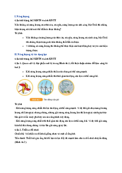 Giải Khoa học tự nhiên lớp 6 Bài 46: Năng lượng và sự truyền năng lượng | Kết nối tri thức