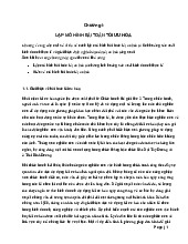 Lập Mô Hình Bài Toán Tối Ưu | Tối ưu rời rạc | Trường Đại học Khoa học Tự nhiên, Đại học Quốc gia Hà Nội