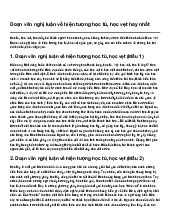 Đoạn văn nghị luận về hiện tượng học tủ, học vẹt hay nhất | Ngữ văn 9