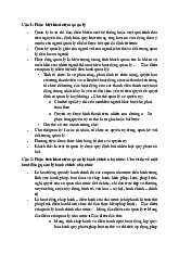 40 câu hỏi và đáp án Môn Luật hành chính | Trường Đại học Luật Hà Nội