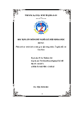 Phân tích sứ mệnh lịch sử của giai cấp công nhân. Ý nghĩa đối vớiViệt Nam  - Môn chủ nghĩa xã hội khoa học| Đại học Kinh Tế Quốc Dân
