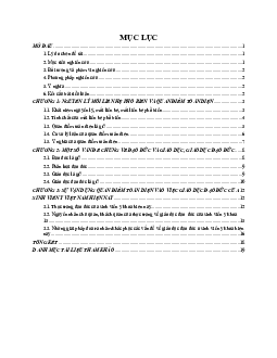 Tiểu luận "Nguyên lý mỗi liên hệ phổ biến và quan điểm toàn diện"