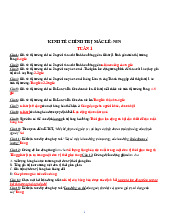 Kinh tế đại cương Đáp án| Môn Kinh tế đại cương-Trường Đại Học Sư Phạm Hà Nội