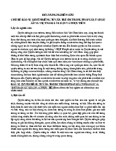 Đề cương nghiên cứu quyền riêng tư của trẻ em | Trường Đại học Luật, Đại học Quốc gia Hà Nội