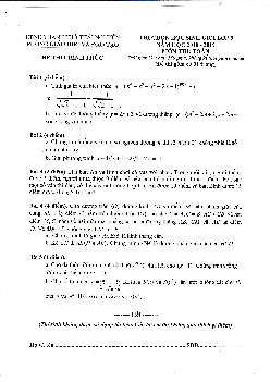 Đề thi HSG Toán 9 năm 2018 – 2019 phòng GD&ĐT thành phố Thái Nguyên