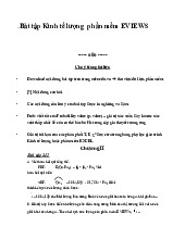 Bài tập kinh tế lượng phần mềm eviews | Môn kinh tế vi mô