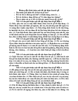 Giới thiệu một đồ vật được làm từ gỗ (6 mẫu) | Tập làm văn lớp 2 | Kết nối tri thức