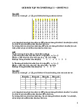 Giải Bài Tập Toán Rời Rạc 2 - Chương 2 - Mô Hình Đồ Thị