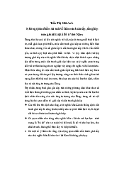 Những quan điểm sai trái về liên minh cao ấp, tầng lớp trong thời kì quá độ