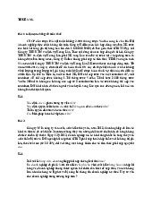 Bài tập về thuế xuất nhập khẩu | Trường Đại học Luật - Đại học Quốc gia Hà Nội