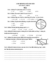 TOP 10 đề thi giữa học kỳ 2 môn Toán lớp 5 năm học 2024-2025 cho cả 3 bộ sách Kết nối tri thức, Cánh diều, Chân trời sáng tạo