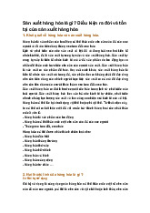 Sản xuất hàng hóa là gì? Điều kiện ra đời và tồn tại của sản xuất hàng hóa