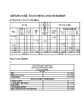 Bài tập Nguyên lý kế toán / Trường Đại học Kinh tế - Tài chính Thành phố Hồ Chí Minh
