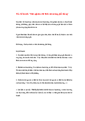 Tài liệu tên kế hoạch: "Trải nghiệm Hi-Tech |- Giáo dục học | Đại học Sư Phạm Hà Nội