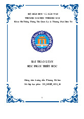 Em tâm đắc nhất nội dung nào trong môn học? Tại sao? | Bài thảo luận triết học Mác Lênin