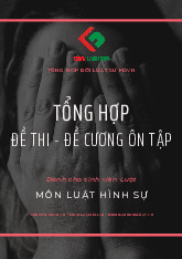 Tổng hợp đề thi, đề cương môn Luật dân sự | Trường Đại học Luật, Đại học Huế
