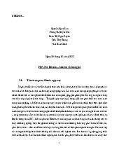 Nghiên cứu bàn luận về bitcoin trên thị trường Việt Nam | Môn kinh tế tài chính