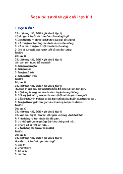 Soạn bài Tự đánh giá cuối học kì 1 | Ngữ văn 8 Bài 5: Nghị luận xã hội sách Cánh Diều