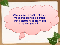 Giáo án điện tử Khoa học tự nhiên 6 bài 10 Chân trời sáng tạo : Không khí và bảo vệ môi trường không khí