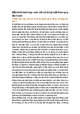 Mẫu biên bản họp xem xét xử lý kỷ luật theo quy định mới