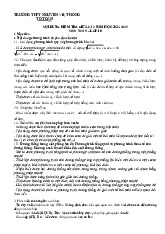 Đề cương giữa kì 2 Toán 10 năm 2024 – 2025 trường THPT Nguyễn Việt Hồng – Cần Thơ