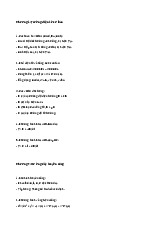 Tóm tắt kiến thức Chương 1 đến 4 môn Lý thuyết trường điện tử và siêu cao tần | Học viện Công Nghệ Bưu Chính Viễn Thông