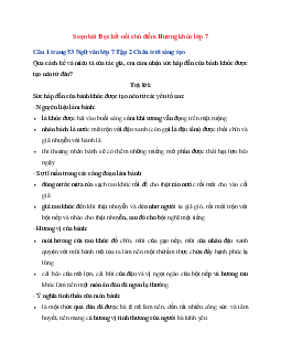 Soạn bài Đọc kết nối chủ điểm Hương khúc | Ngữ Văn 7 Chân Trời Sáng Tạo tập 2