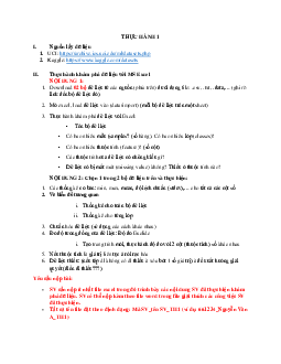 Bài thực hành Excel 1  | Học viện Nông nghiệp Việt Nam