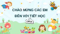 Giáo án điện tử Toán 3 Chương 1 Cánh diều: Bảng nhân 3