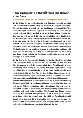 Hoàn cảnh ra đời bài thơ Đất nước của Nguyễn Khoa Điềm