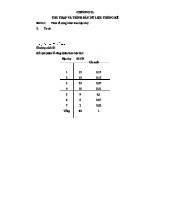 ĐÁP ÁN BÀI TẬP THEO CHƯƠNG TKUD