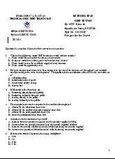 Macroeconomics Practice Test Questions | Microeconomics | Trường Đại học Quốc tế, Đại học Quốc gia Thành phố Hồ Chí Minh