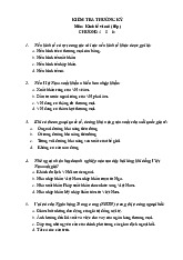 Đề kiểm tra trắc nghiệm chương 4, 5, 6 - Kinh tế vĩ mô | Đại học công nghiệp HCM