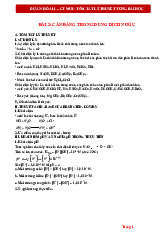 Tóm tắt lý thuyết và bài tập trắc nghiệm Bài 2: Cân bằng trong dung dịch nước môn Hoá 11 – Chương trình mới