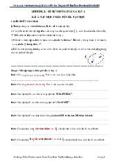 Bài tập Toán 6 Chân Trời Sáng Tạo học kì 1 – Nguyễn Văn Thanh