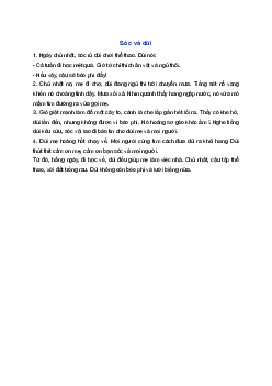 Kể chuyện Sóc và dúi | Tiếng việt 1 Chân trời sáng tạo