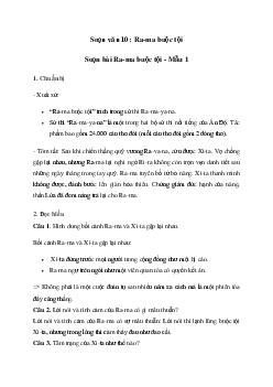 Soạn bài Ra-ma buộc tội - Cánh diều 10