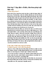 Đảo là gì ? Quy định về biển, đảo theo pháp luật hiện nay