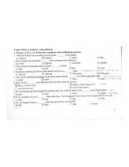 Đề thi chọn đội tuyển dự thi cấp thành phố môn Tiếng Anh - THPT chuyên Nguyễn Huệ