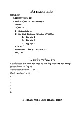 Tranh biện môn Hiến pháp - chủ đề  Có nên thành lập Tòa án hiến pháp ở Việt Nam không?