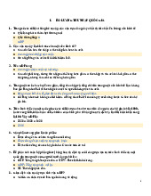 TOP 270 câu trắc nghiệm môn kinh tế vĩ mô | Trường Đại học Kinh tế Thành phố Hồ Chí Minh