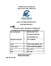 Báo cáo chuyên đề: Ứng dụng Kmeans Clustering dự đoán Pokémon | Đại học Điện lực