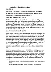 Phân tích những quan điểm của Hồ Chí Minh về vai trò của đại đoàn kết dân tộc . Liên hệ thực tiễn sinh viên Học viện Nông nghiệp Việt Nam với việc thực hiện đoàn kết môn Tư tưởng Hồ Chí Minh   | Học viện Nông nghiệp Việt Nam