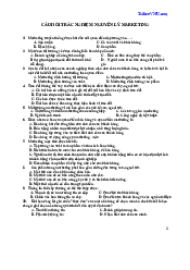 Câu hỏi trắc nghiệm Nguyên lý marketing | Trường Đại học Công nghệ, Đại học Quốc gia Hà Nội