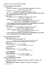 BT ôn tập và đáp án XLTHS - TVLoan| Môn Xử lý tín hiệu| Trường Đại học Bách Khoa Hà Nội